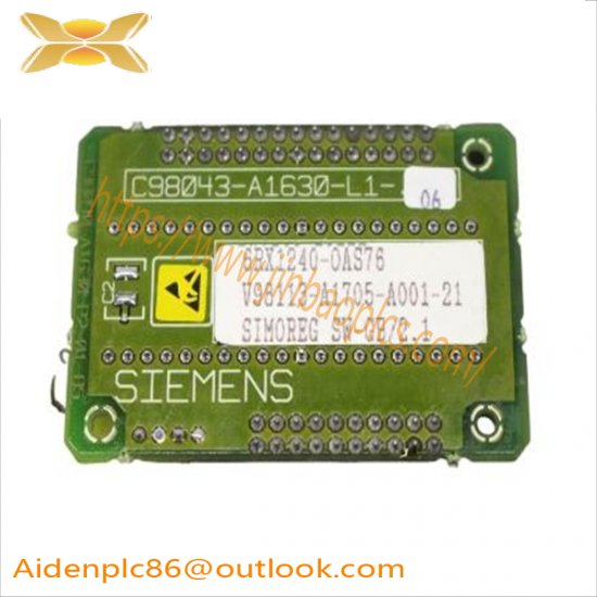 Siemens 6RX1240-0AS76 SOFTWARE MODULE