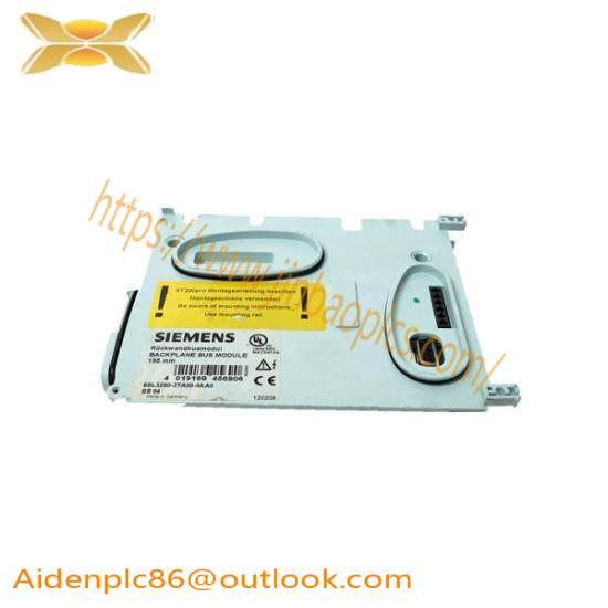 SIEMENS 6SL3 260-2TA00-0AA0 Backplane bus module