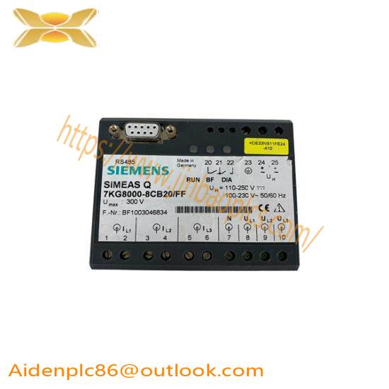 SIEMENS 7KG8000-8AB20/FF Ff Profibus Module
