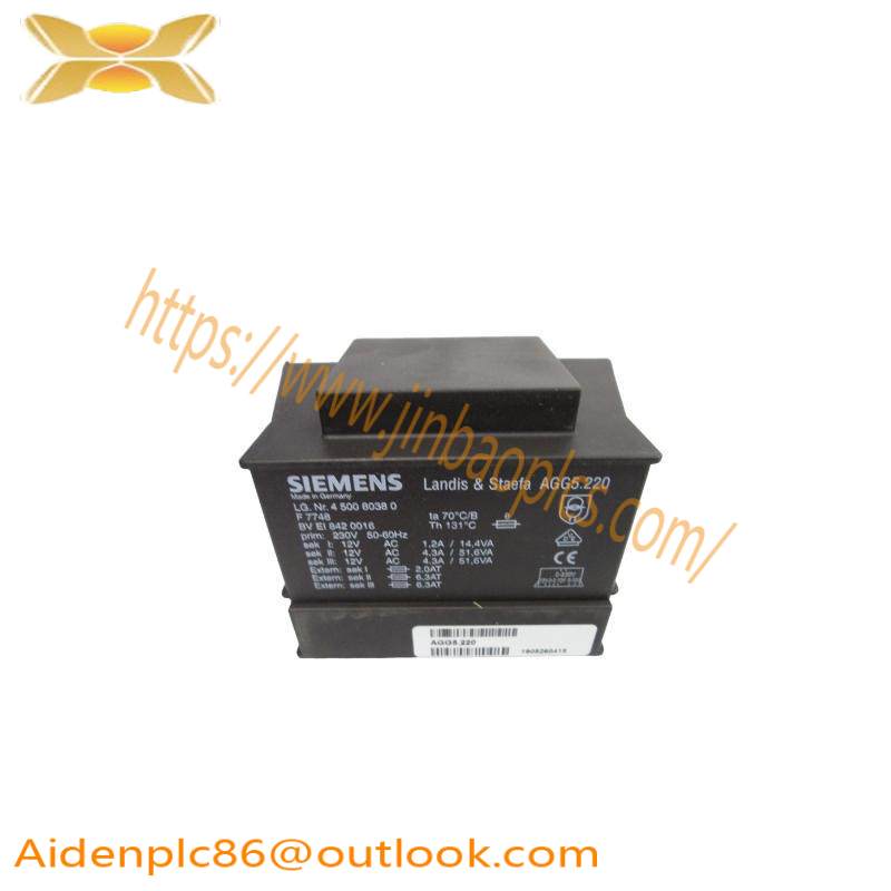 SIEMENS AGG5.220 Mains transformer, for LMV5 system