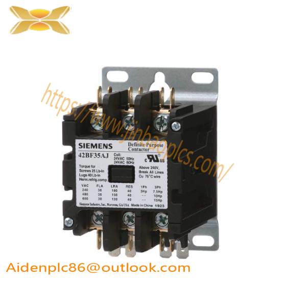 Siemens Furnas 42BF35AF Definite Purpose Contactor