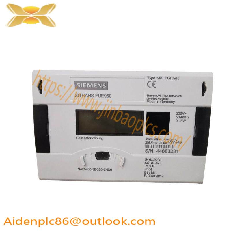 SIEMENS SITRANS FU E950 THERMAL ENERGY