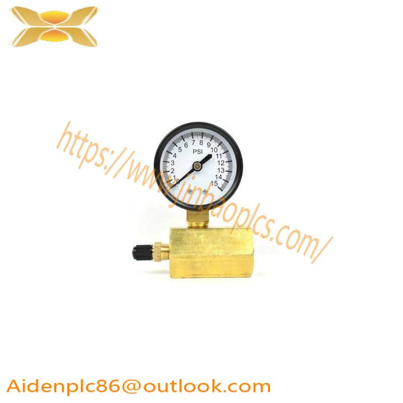 Thrifco Plumbing 8705TPE010S1W0N5 0879406008805005 275PSIG Gas Pressure Test Gauge