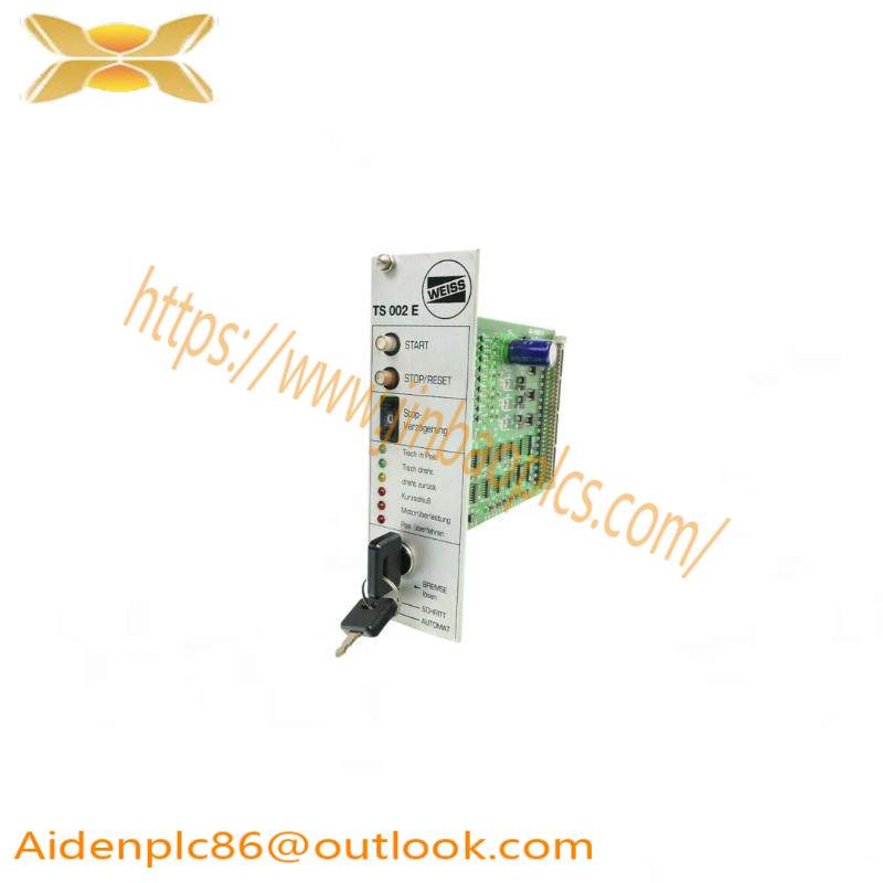 WEISS TS002E TC control card