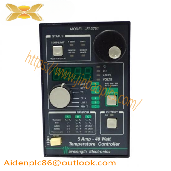 WAVELENGTH ELECTRONICS LFI-3751 TEMPERATURE CONTROLLER