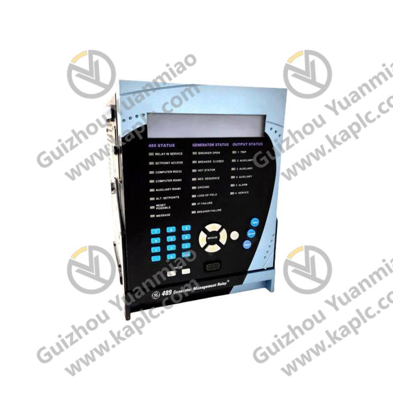 GE Multilin 489-P5-HI-A20-E Generator Management Relay Module