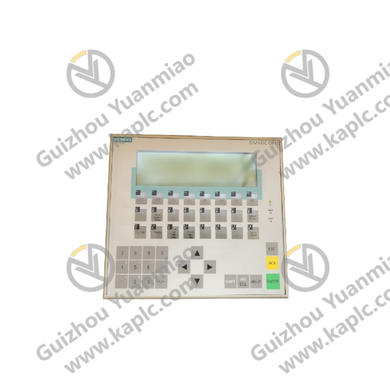 SIEMENS 6AV3617-1JC20-0AX1 Operator Panel: Industrial Control Module