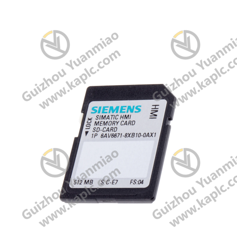 SIEMENS 6AV6671-8XB10-0AX1: SD Memory Card for SIMATIC Control Systems