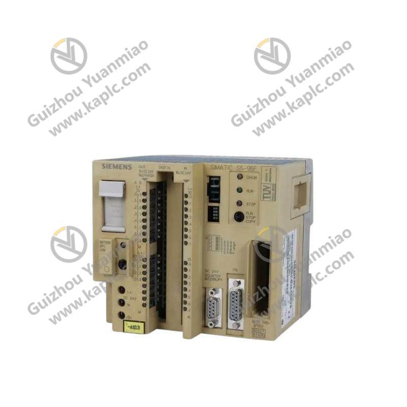 SIEMENS SIMATIC S5 Central Unit, 6ES5095-8MA02, Industrial Automation