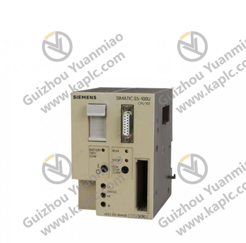 SIEMENS 6ES5102-8MA12 Central Processing Unit