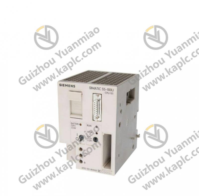 SIEMENS 6ES5103-8MA02 CPU103 Processor Module - Industrial Control Heartbeat