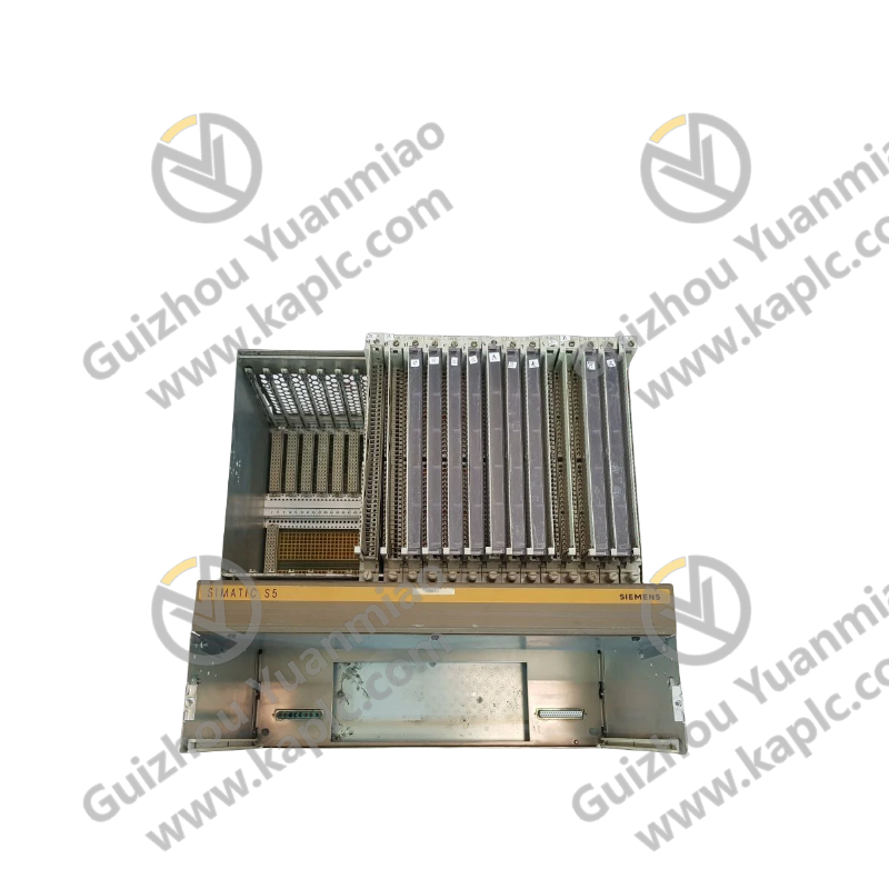 SIEMENS 6ES5183-3UA12 Industrial Control Module, Excluding Power Supply