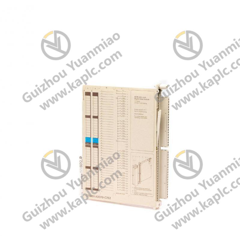 SIEMENS 6ES5430-4UA14 - Advanced Digital Input Module for Industrial Automation