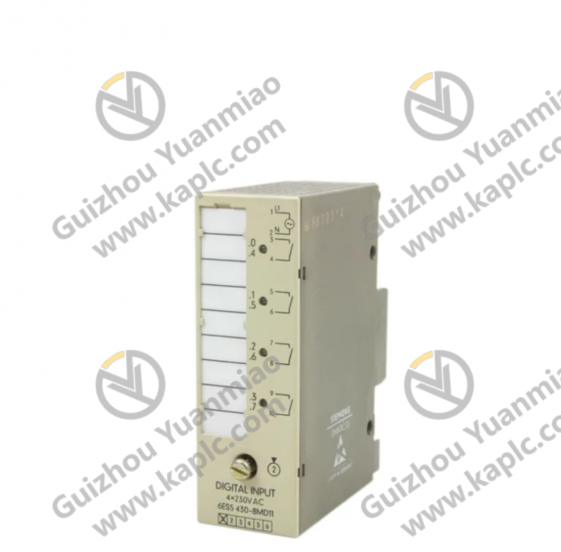 SIEMENS 6ES5430-8MD11: Compact Digital Input Module for Industrial Automation