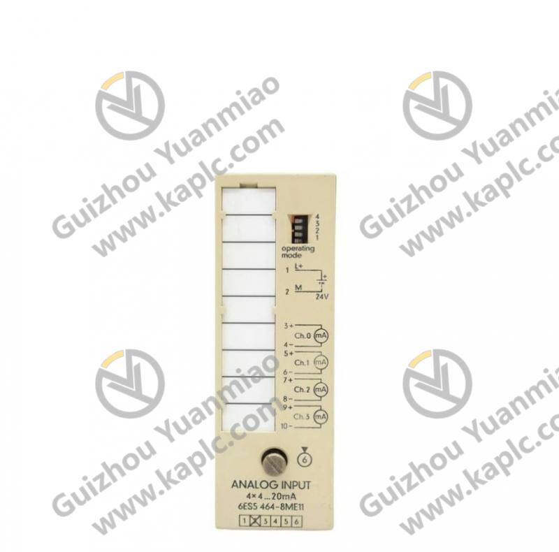 SIEMENS 6ES5464-8ME11: Industrial-grade Analog Input Module