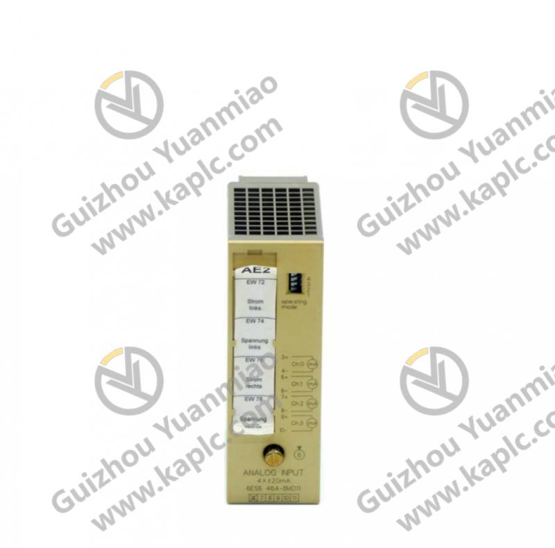 SIEMENS S5 464 Analog Input Module 8MF21, Advanced Control Solutions for Industrial Automation