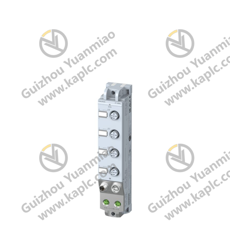 SIEMENS 6ES7141-5AF00-0BA0 ET 200AL, Digital Input Module, 8 Channels x 24VDC, 4 Channels x M12