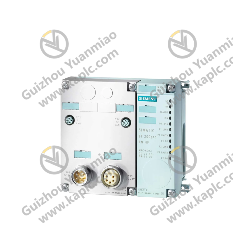 SIEMENS 6ES7154-4AB10-0AB0 ET 200PRO High Feature DP+PN Interface Module