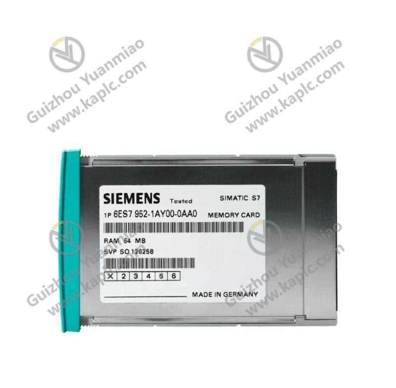 SIEMENS SIMATIC S7 Memory Card 6ES7952-1KP00-0AA0: Industrial Control Module