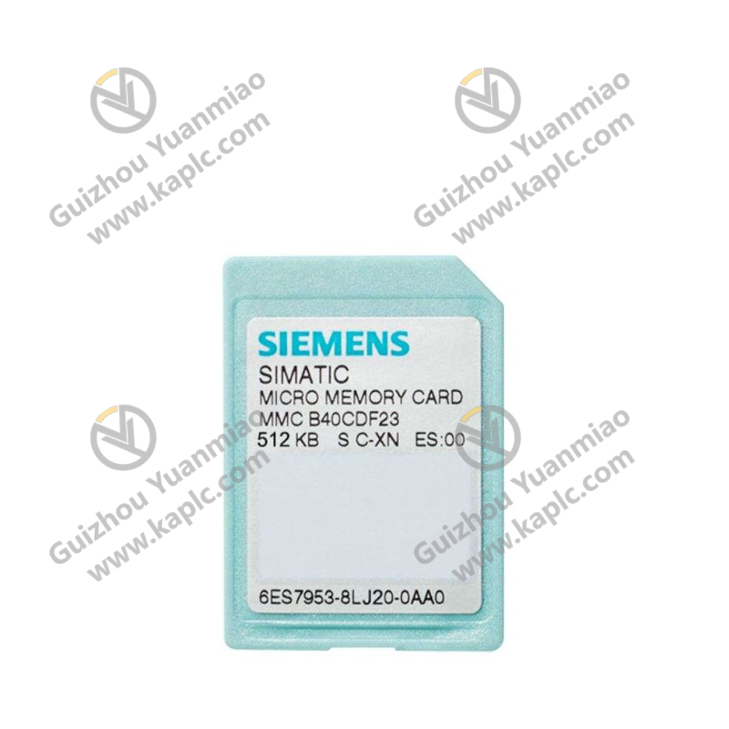 SIEMENS 6ES7953-8LJ20-0AA0 S7 Micro Memory Card - Advanced Data Storage Solution for Industrial Auto