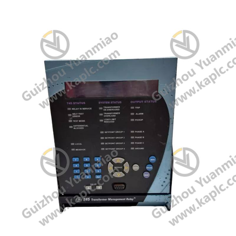 GE 745-W2-P5-G5-HI-A-L-R-E-H: Advanced Transformer Management Relay
