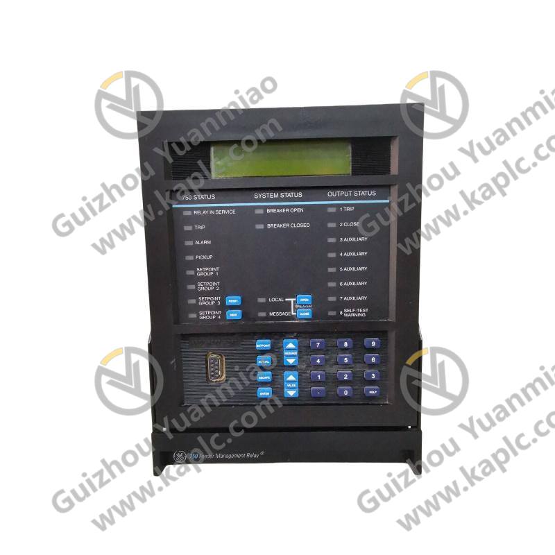 GE 750-P5-G5-D5-HI-A20-R-E-H Feeder Management Relay
