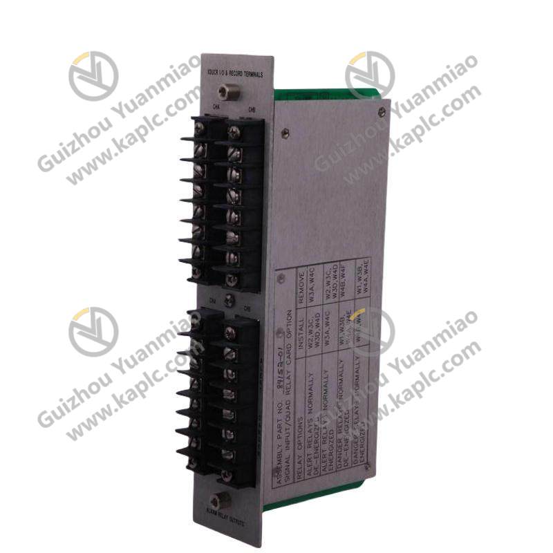 BENTLY NEVADA 84152-01 Quad Relays Module - Industrial Control Module, 200 Characters or Less