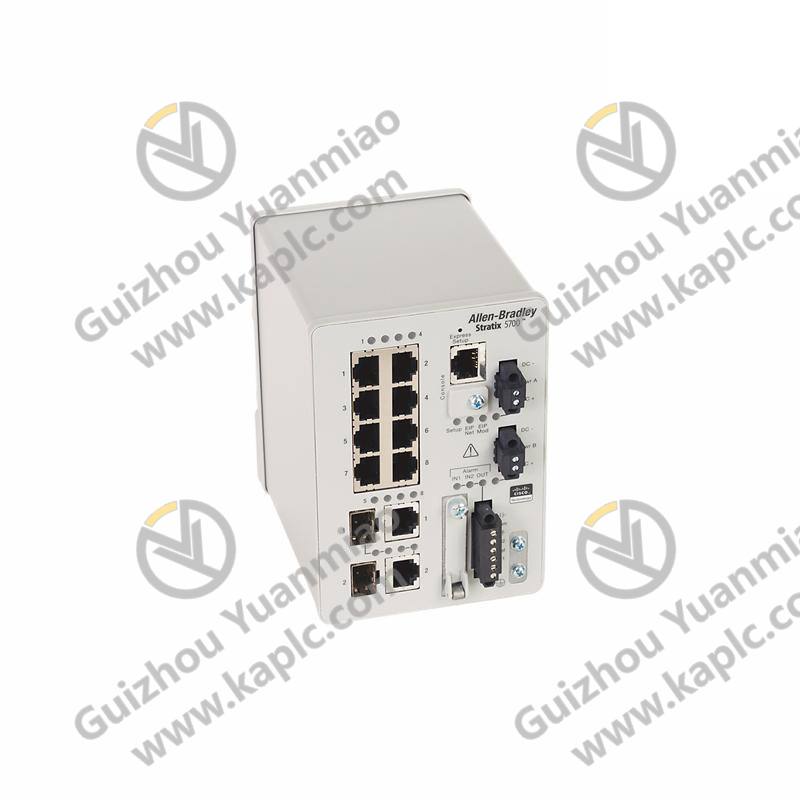 AB 1783-BMS10CGL Switch: High-Precision IO Control Module