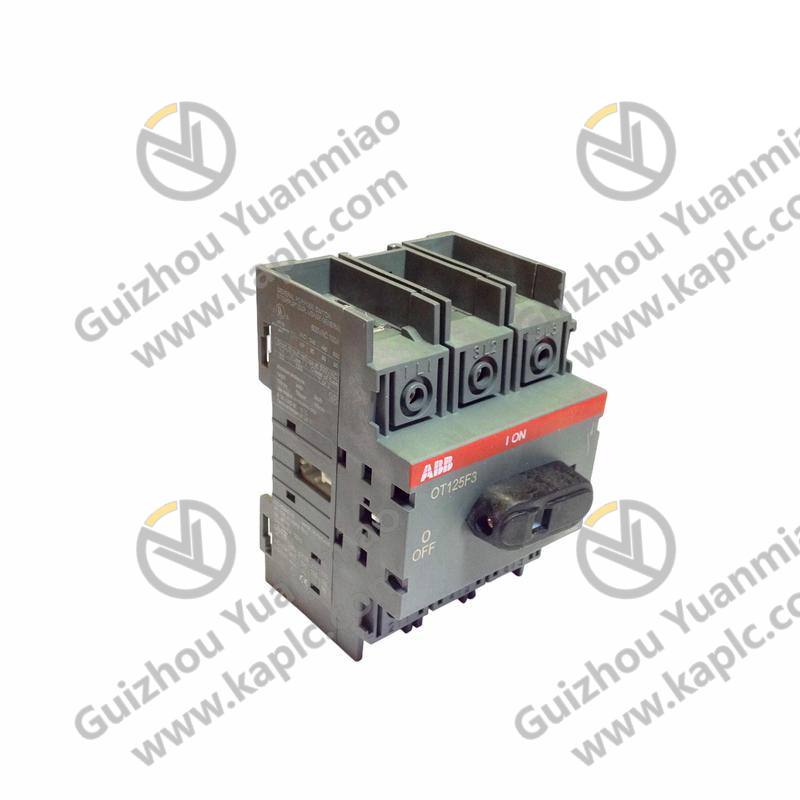 ABB OT125F3 Change-Over Switch, Industrial Control Solutions