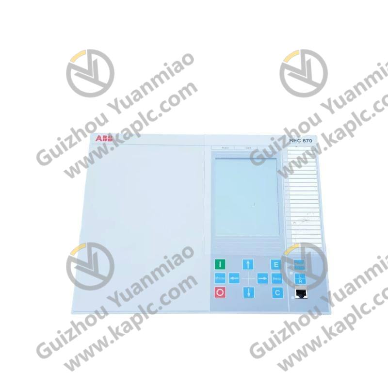 ABB REC670 1MRK000008-NB: Advanced Bay Control Display, Designed for Industrial Automation