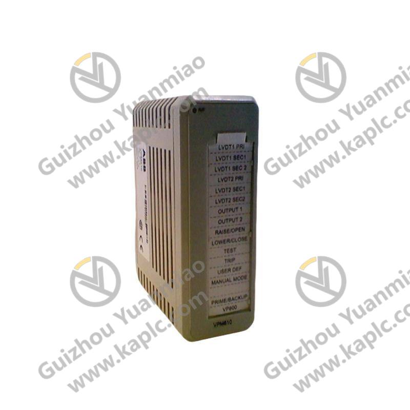 ABB VPM810 Valve Position Module: Precision Control for Industrial Applications