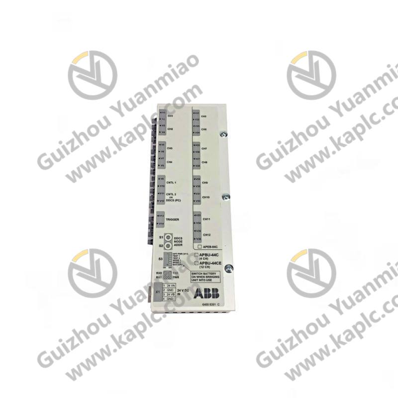 ABB APBU-44CE 3ABD68243262-D Branching Unit - Industrial Control Module