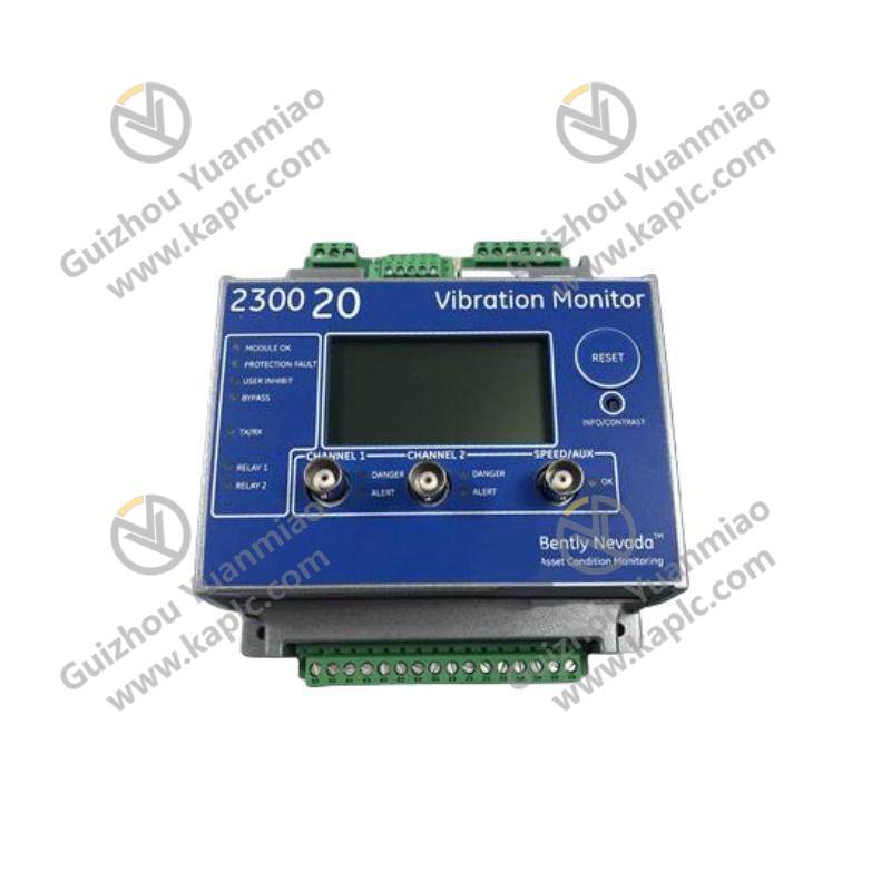 Bently Nevada 2300/20-CN: Advanced Vibration Monitoring Module for Industrial Control Systems