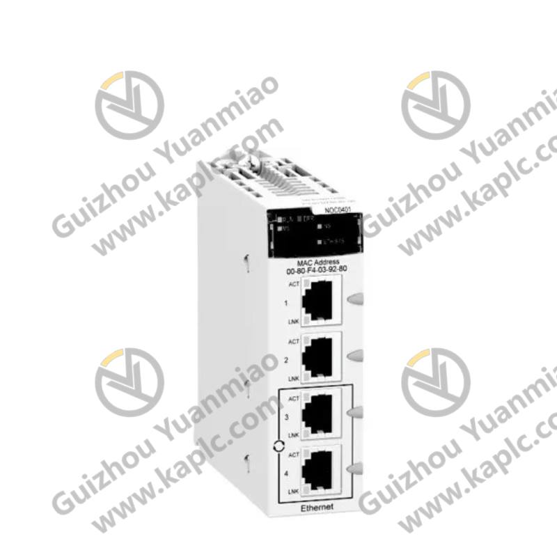 Schneider Electric's BMXNOC0401: A Robust Ethernet TCP/IP Network Module for Industrial Automation