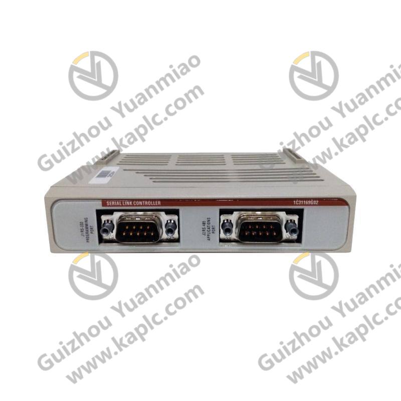 Emerson 1C31169G02 Link Controller: Advanced Industrial Control Module