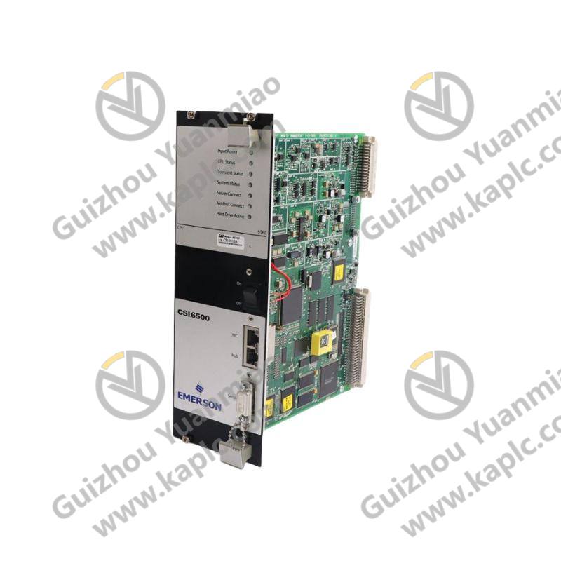 EMERSON A6560 Transient Processor Card Module for Advanced Control Systems