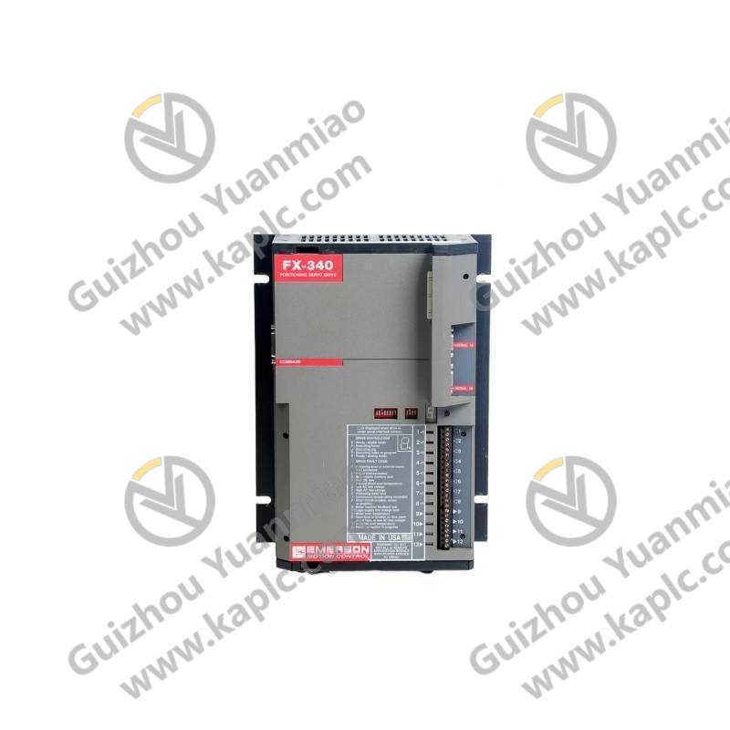 EMERSON FX-340 Servo Drive, Industrial Control Systems