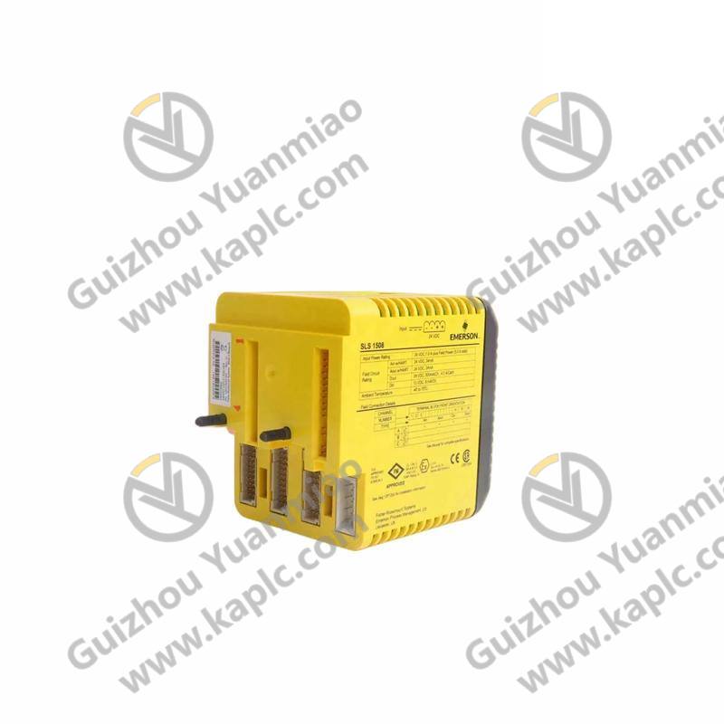 Emerson PLC KJ2201X1-BA1 SLS1508 Module, 12P3162C092, Industrial Control Solutions