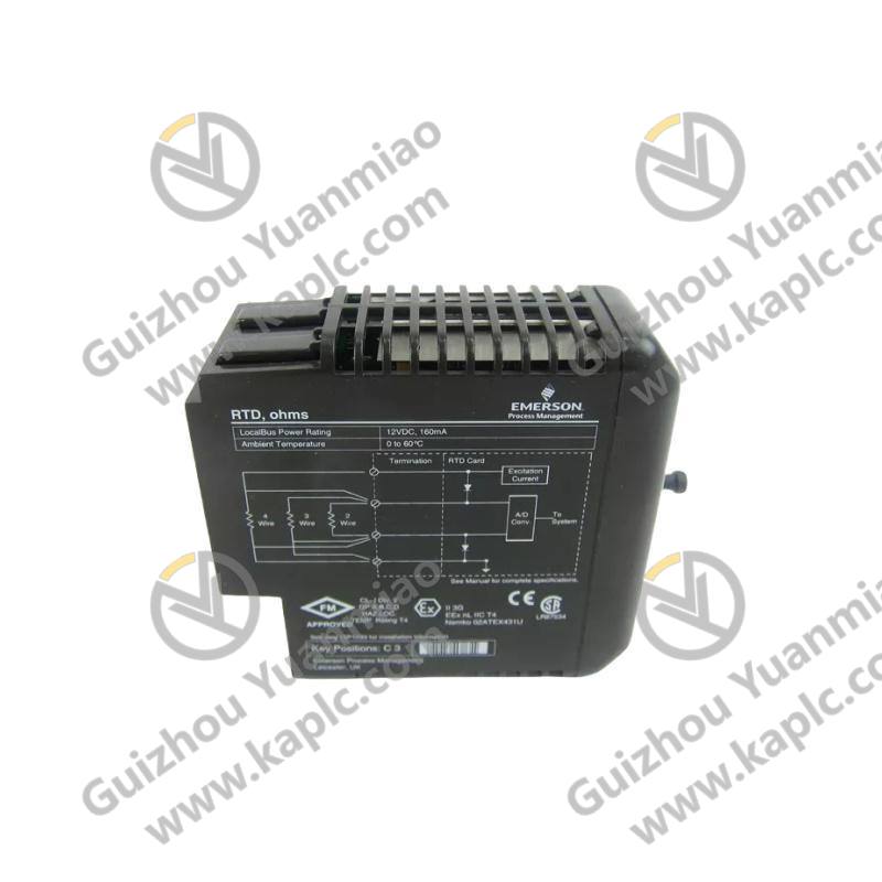 Emerson KJ3002X1-BA1 12P0680X132 VE4003S2B2: Industrial Control Input Module