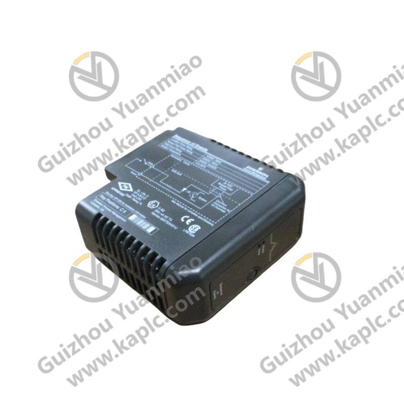 EMERSON KJ3008X1-BA1: Advanced Sequence of Events Module, 12P2293X052 Rev. F, Used