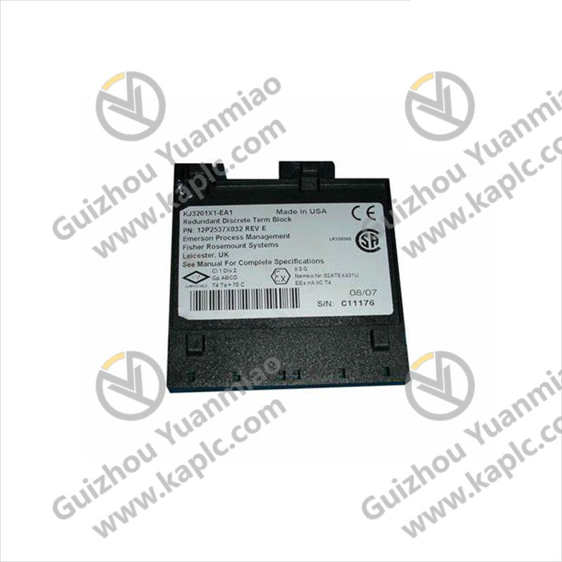 Emerson KJ3201X1-EA1 Redundant Discrete Terminal Block