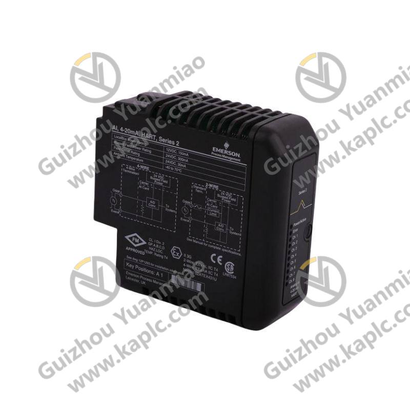 Emerson KJ3203X1-BA1: 12P3270X042 Discrete Input Module - Industrial Control Innovation