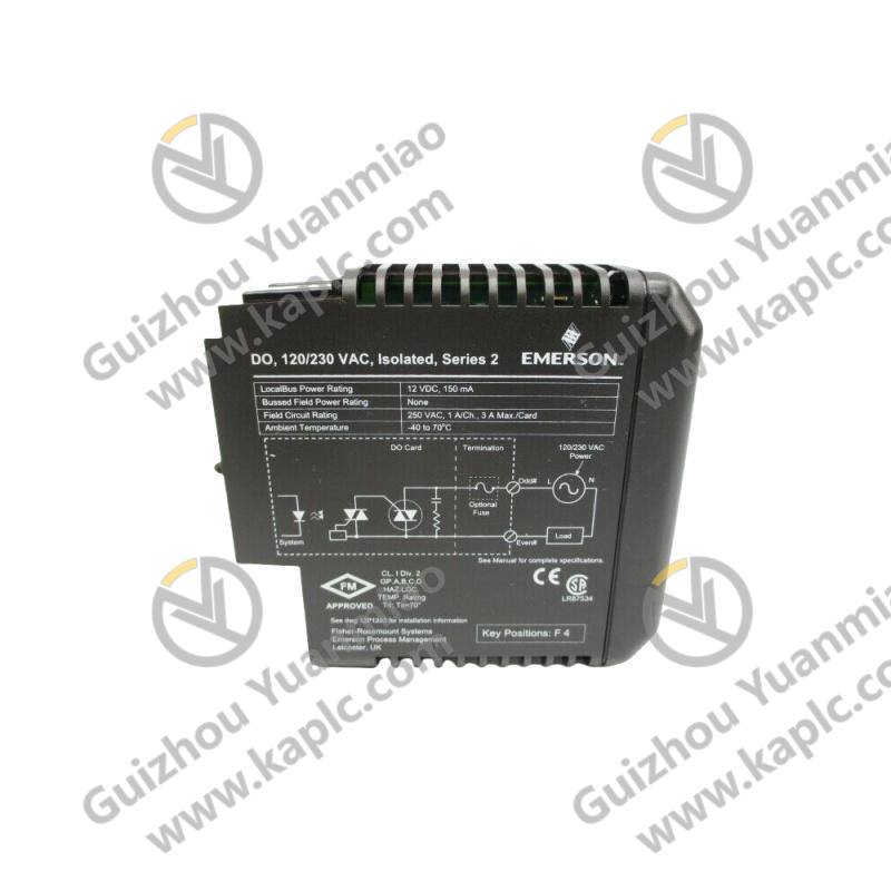 Emerson KJ3209X1-BA1 | 12P3905X012 | VE4002S2T1B1 | OUTPUT MODULE - Advanced Automation Solutions
