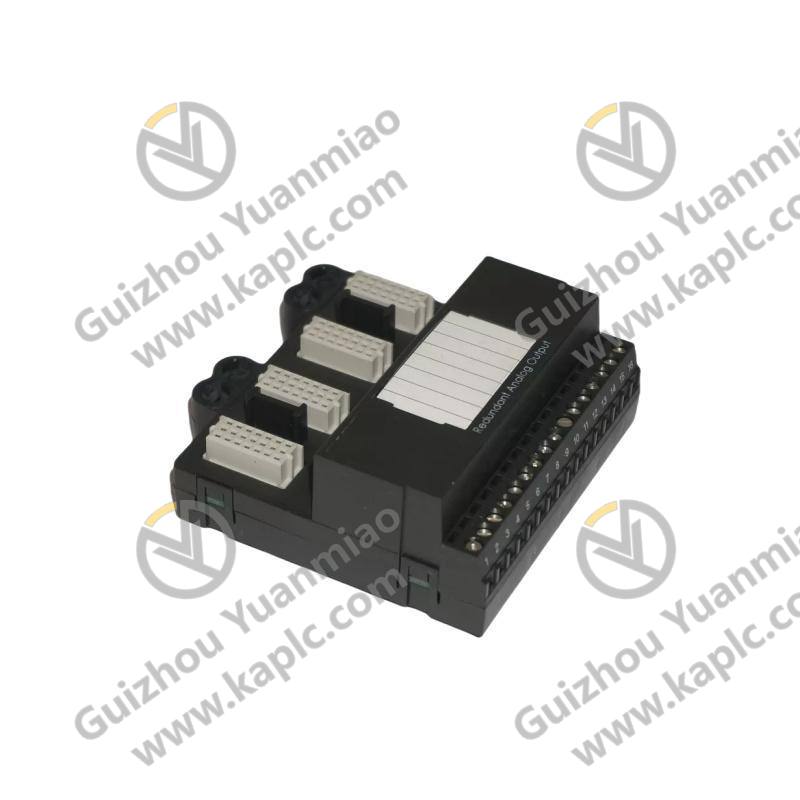 Emerson KJ3221X1-EA1, 12P2534X032 Redundant Analog Output Terminal Block