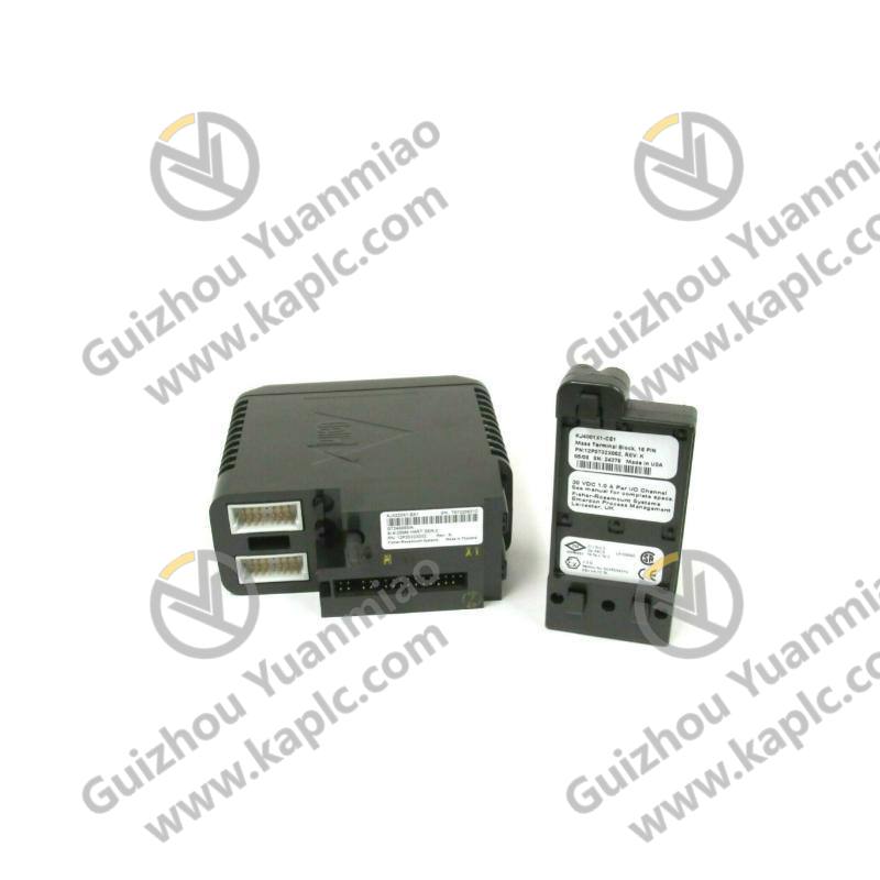 EMERSON KJ3222X1-BA1, 12P2532X092, VE4003S2B3, 8 Channel Input Module, Industrial Automation Solutio