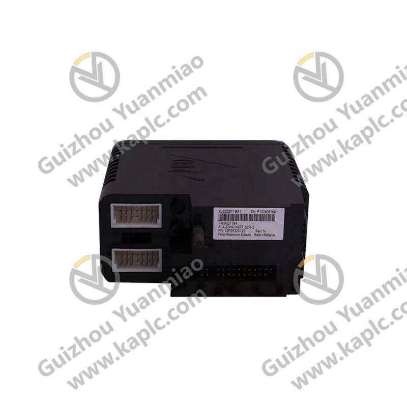 EMERSON KJ3222X1-BA1, 12P2532X122 & VE4033S2B1: Advanced Analog Input Module for Industrial Auto