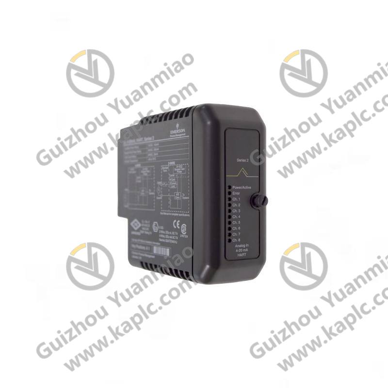EMERSON KJ3222X1-BA1 | 12P2532X142 DeltaV™ Analog Input Card