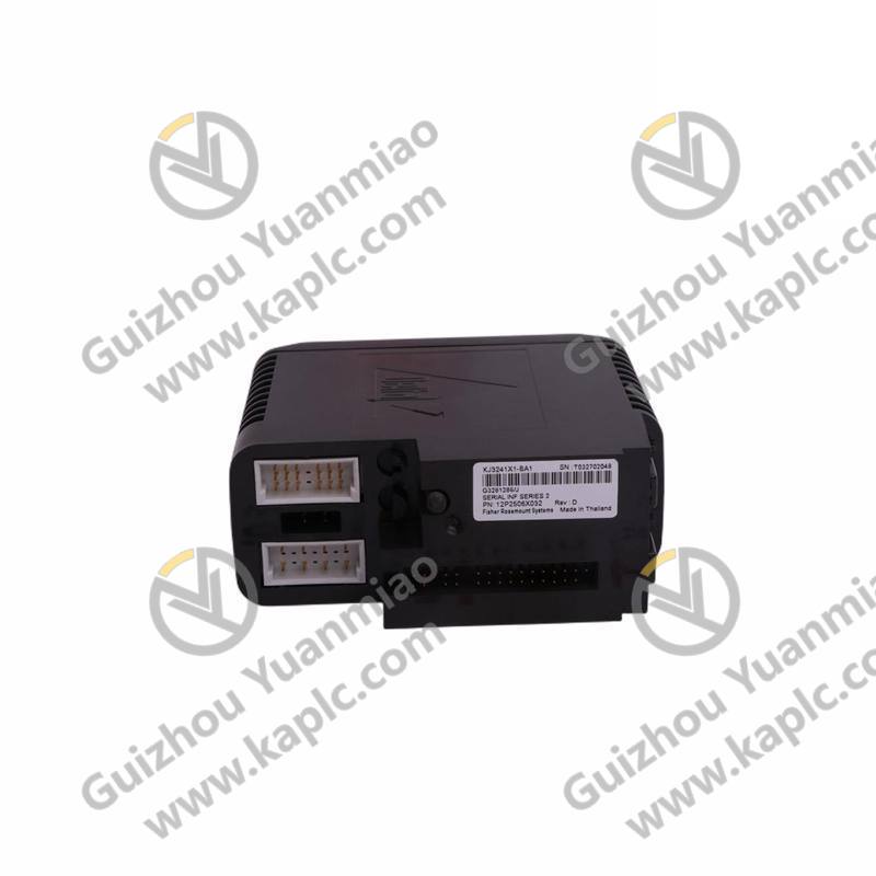 EMERSON KJ4001X1-BE1: Advanced I/O Carrier Module for Industrial Automation