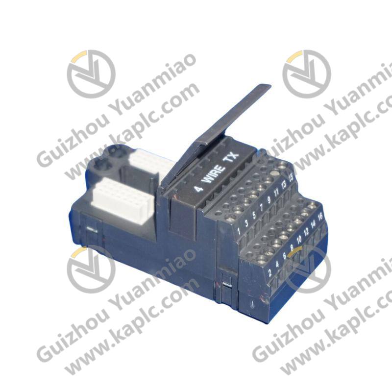 EMERSON KJ4001X1-CC1 - 12P0733X032 4-Wire Terminal Block for Industrial Control Systems