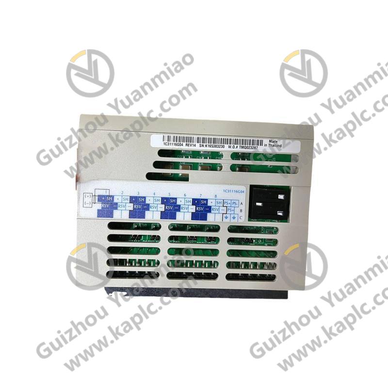 Emerson Ovation 1C31116G04 Analog Input Module for Industrial Control Systems